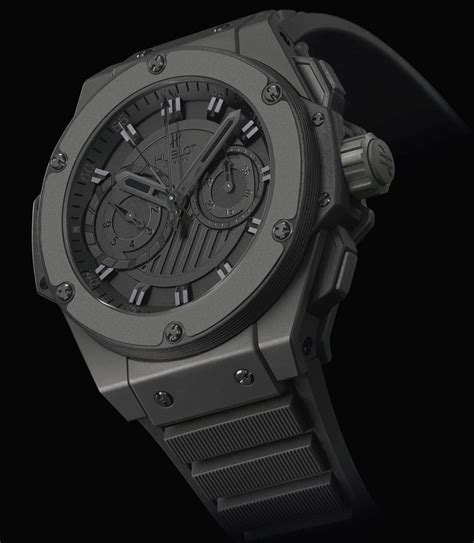 hublot king power foudroyante all black replica|Hublot king power for sale.